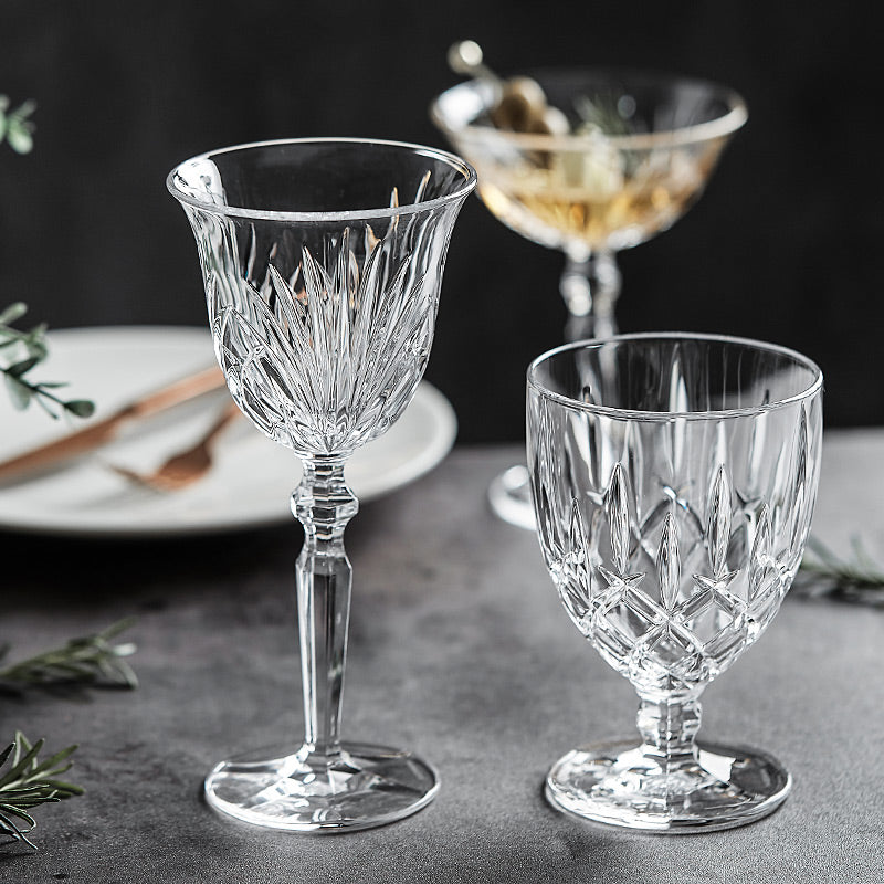 Elevate Your Drinking Experience with the Vintage Luxury Crystal Goblet Wine Glass